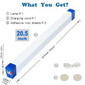 LED Magnetic Work Light – Rechargeable Bar Lamp with Hooks