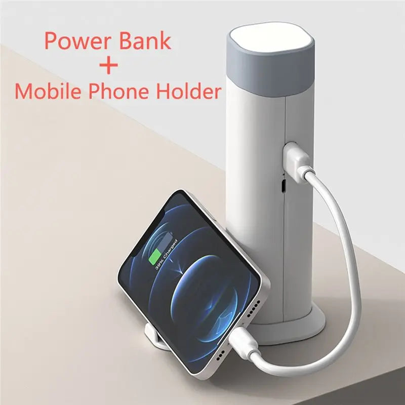 2026-WISH Power Bank For Outdoor Camping Portable Battery Pack Desk Lamp Reading Light For Home& Garden Oasis Select