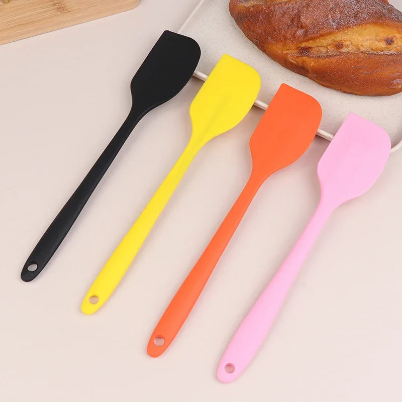 2Pcs Silicone Spatula Set Cake Butter Cream Spatula Kitchen Baking Mixing Tool Non Stick Scraper Chocolate Spreader Smoother Oasis Select