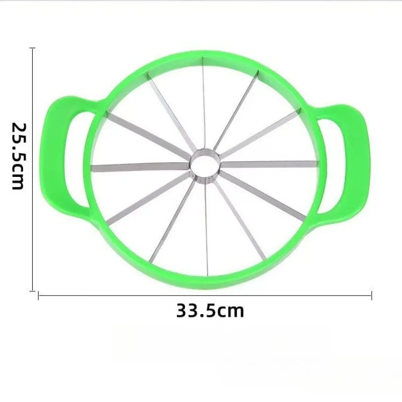 Watermelon Cutting Stainless Steel Fruit Cutter Multifunctional Household Cantaloupe Apple Fruit Slicer Convenient Oasis Select
