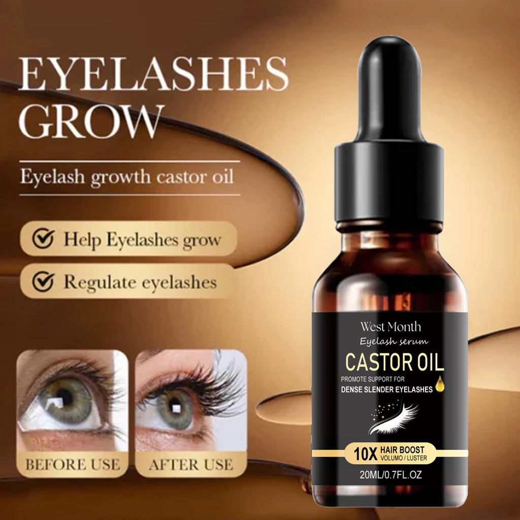 Eyelash Growth Essential Oil Lashes Lifting Extension Enhancer Longer Fuller Curly Thicker Nourishing Eyebrow Lengthening Liquid Oasis Select
