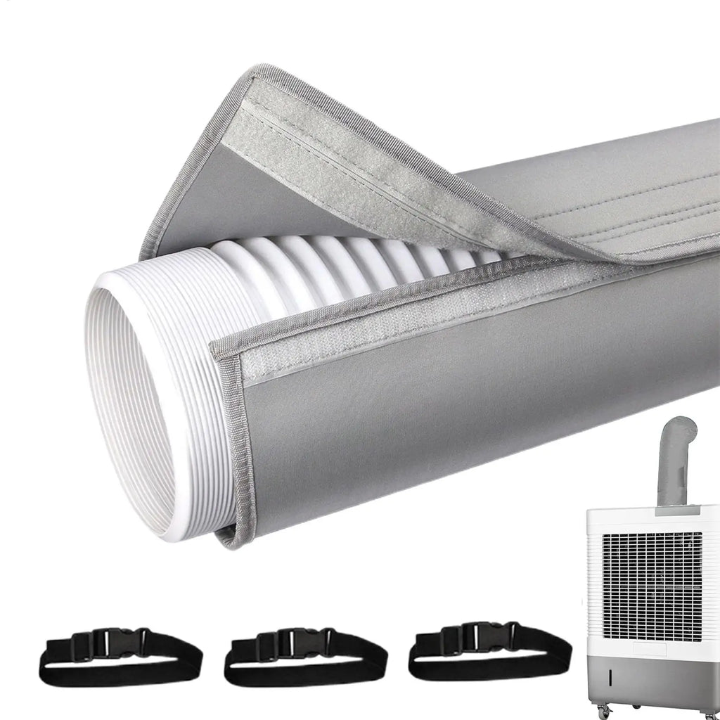 Air Conditioner Hose Cover Heat Insulation Air Conditioning Hose Insulation Sleeve for Homeowner Renter Technicians Landlord Oasis Select
