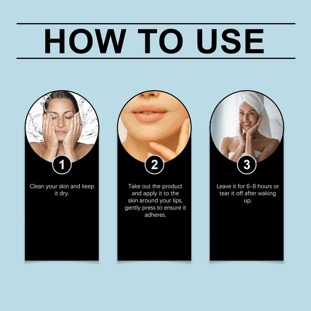 Jaysuing Anti-Wrinkle Lip Patches – Firm, Smooth & Hydrate Lip Wrinkle Patches Oasis Select