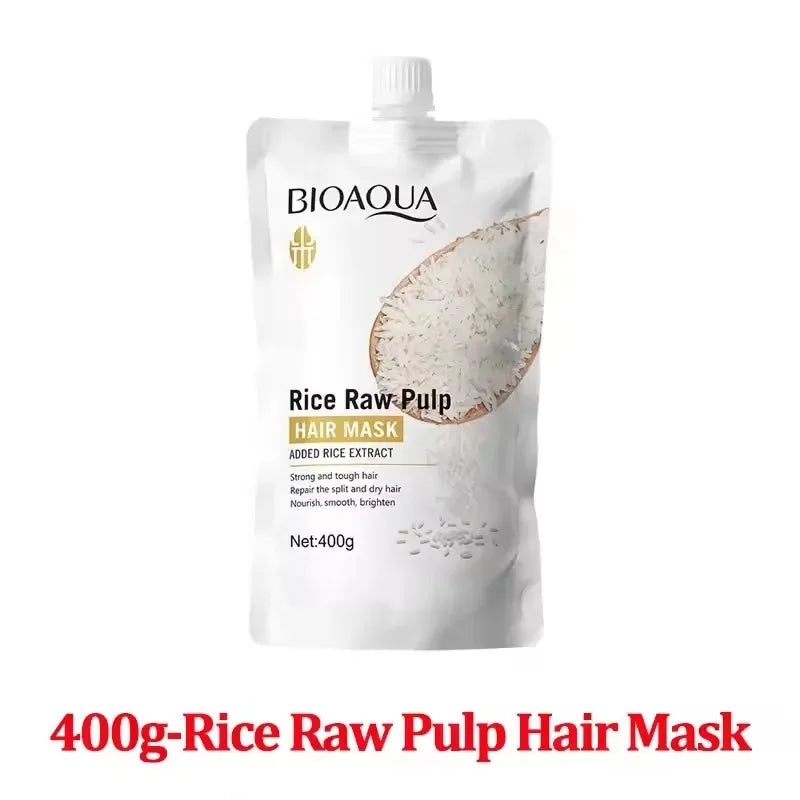Rice Conditioner Penetrates the Hair Core, Replenishes Hair Nutrients, Repairs Damaged Cuticles, and Improves Dryness, Split Ends, Frizz, and Other Hair Damage Caused by Blow-Drying, Ironing, and Dyeing. Oasis Select 1Pc-400Ml