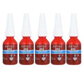 242 Medium Strength Blue Threadlocker Anaerobic Adhesive 10ml Threadlocker Adhesive Oasis Select 5 bottles