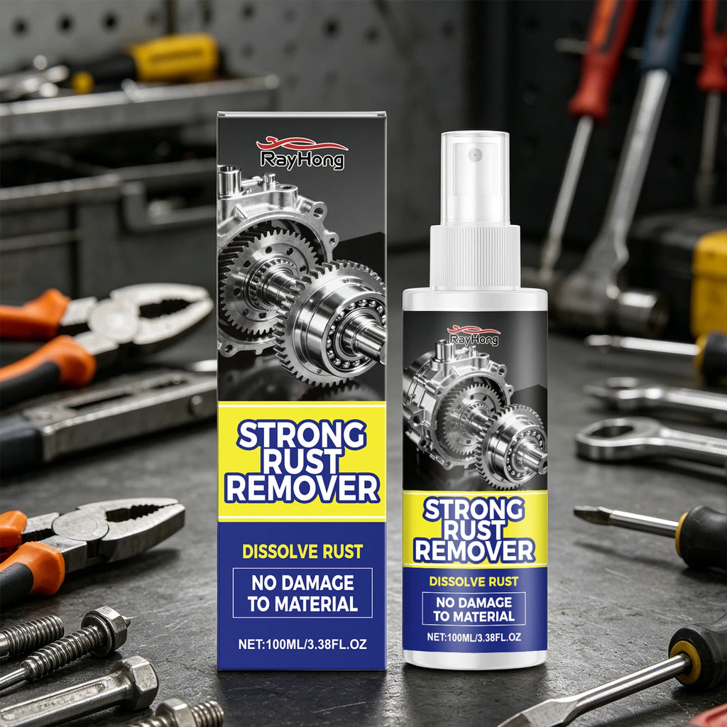 Rust Remover Spray for Car Household Hardware Metal Surface Cleaner Prevents Corrosion Multi Purpose Auto Parts Derusting Agent Oasis Select