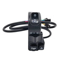 4-in-1 Road Conversion Switch Horn Headlight Steering Double Flash ABS Control Pin For Bike Bicyle Scooter Motorcycle Handlebar Oasis Select 1PC
