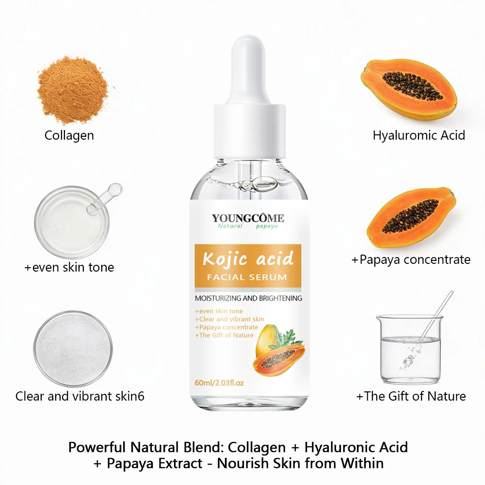 Kojic Acid Facial Serum – Hydrating & Brightening Essence