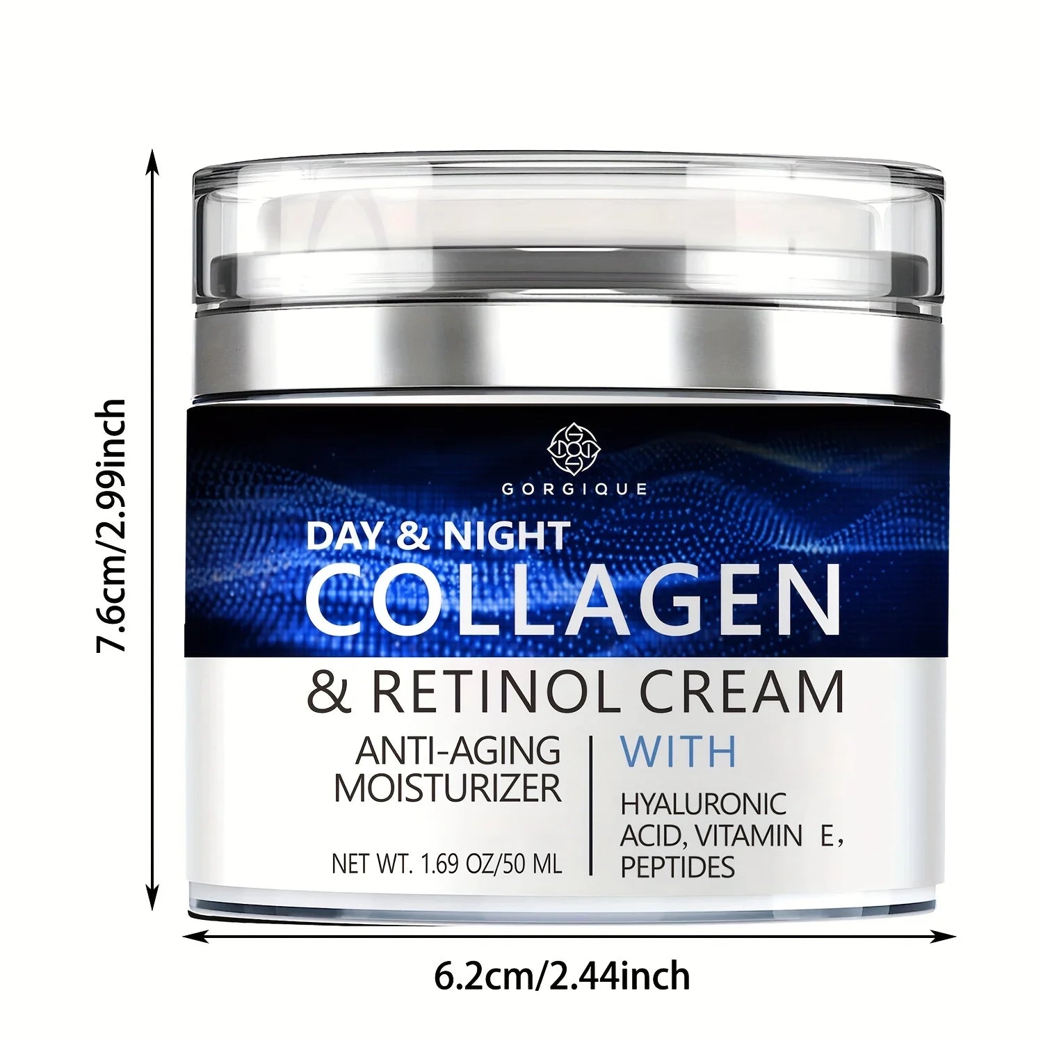 GORGIQUE Retinol Face Cream – Collagen & Hyaluronic Acid Retinol Face Cream Oasis Select 50ml
