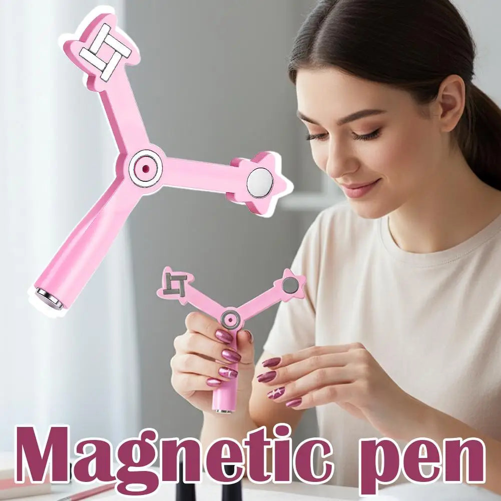 4-in-1 Cat Eye Magnet Nail Art Tool | Multi-Style Magnetic Stick Nail Art Magnet Tool Oasis Select