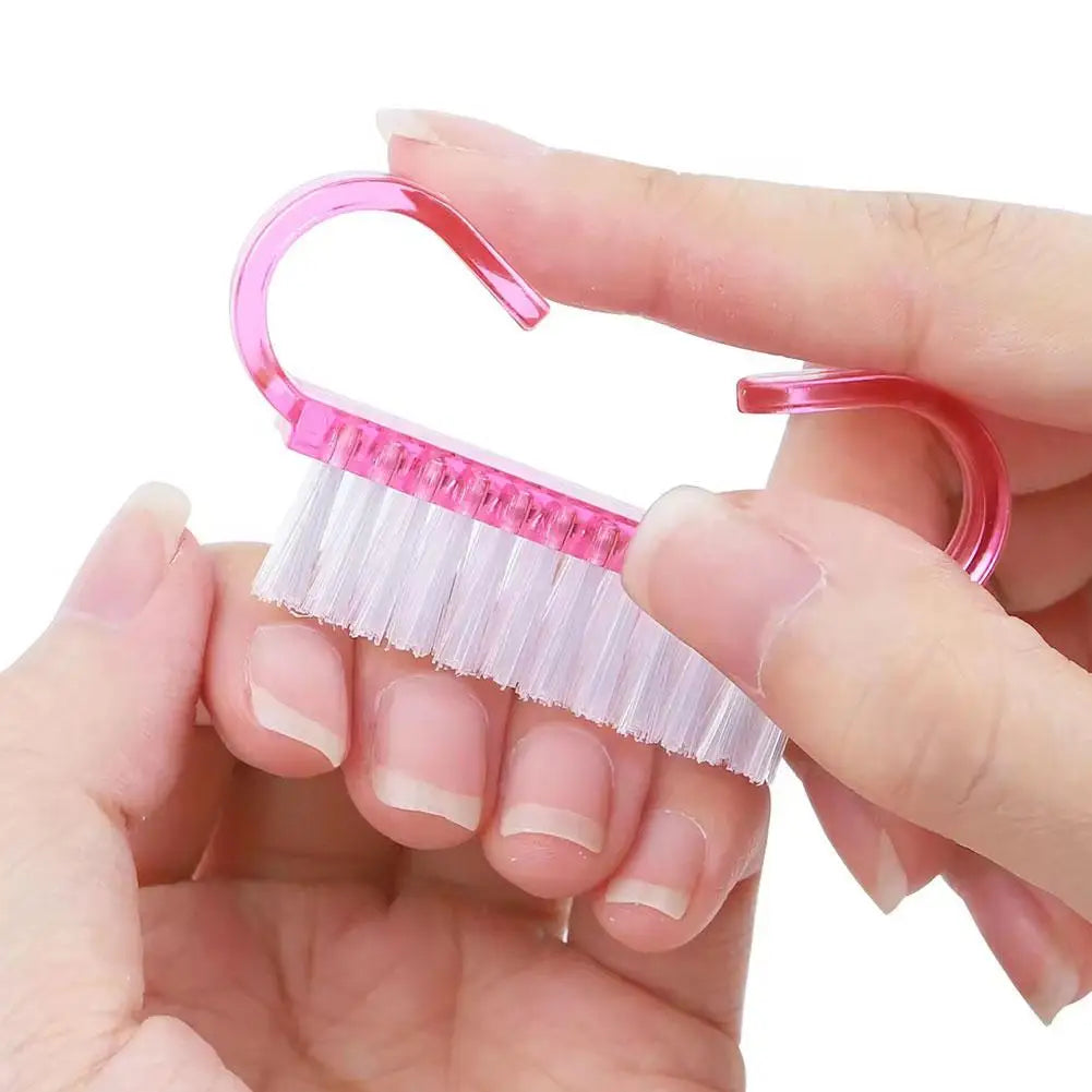 Nail Scrub Brush Set – Fingernail & Toe Cleaning (3/6/9 Pack) Nail Cleaning Brush Oasis Select