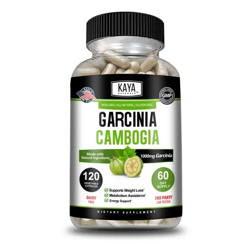 Garcinia Cambogia 1000mg Capsules – Metabolism & Energy Support