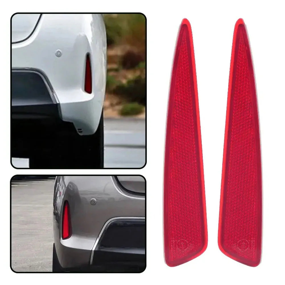 Red Rear Bumper Reflector 81920-12140 for Toyota For Auris 2012 2013 2014 2015 Corolla Hatchback ABS Easy Install Oasis Select