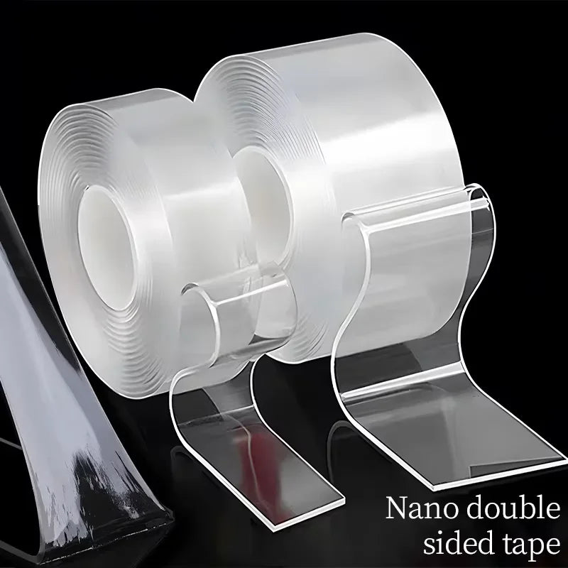 Nano Double-Sided Tape – Clear, Reusable & Waterproof | 1–5m Double-Sided Nano Tape Oasis Select 1m 30mm