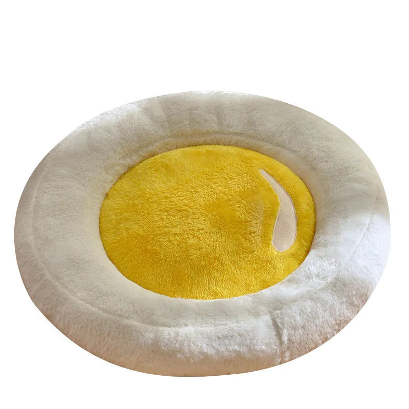 All-season Cat Bed & Small Dog Pet Sleeping Pad - Comfortable Summer Cool/Winter Warm Fleece Bed with Non-slip Base Oasis Select