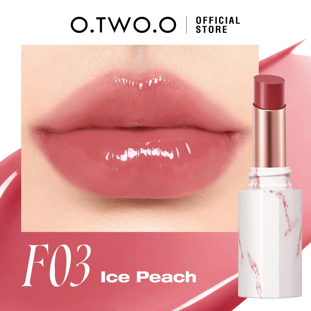 O.TWO.O Mirror Ice-Film Lip Glaze | 24H Glossy Lipstick