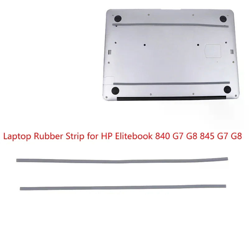 Wholesale 1/2Pcs Laptop Rubber Strip For Elitebook 840 G7 G8 845 G7 G8 Bottom Case Foot Pad Surface Laptop Rubber Feet Strips Oasis Select