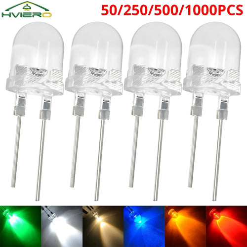 10mm 0.5W LED Diode Bulbs – Red Blue Green Yellow White | Bulk LED Diode Bulbs Oasis Select
