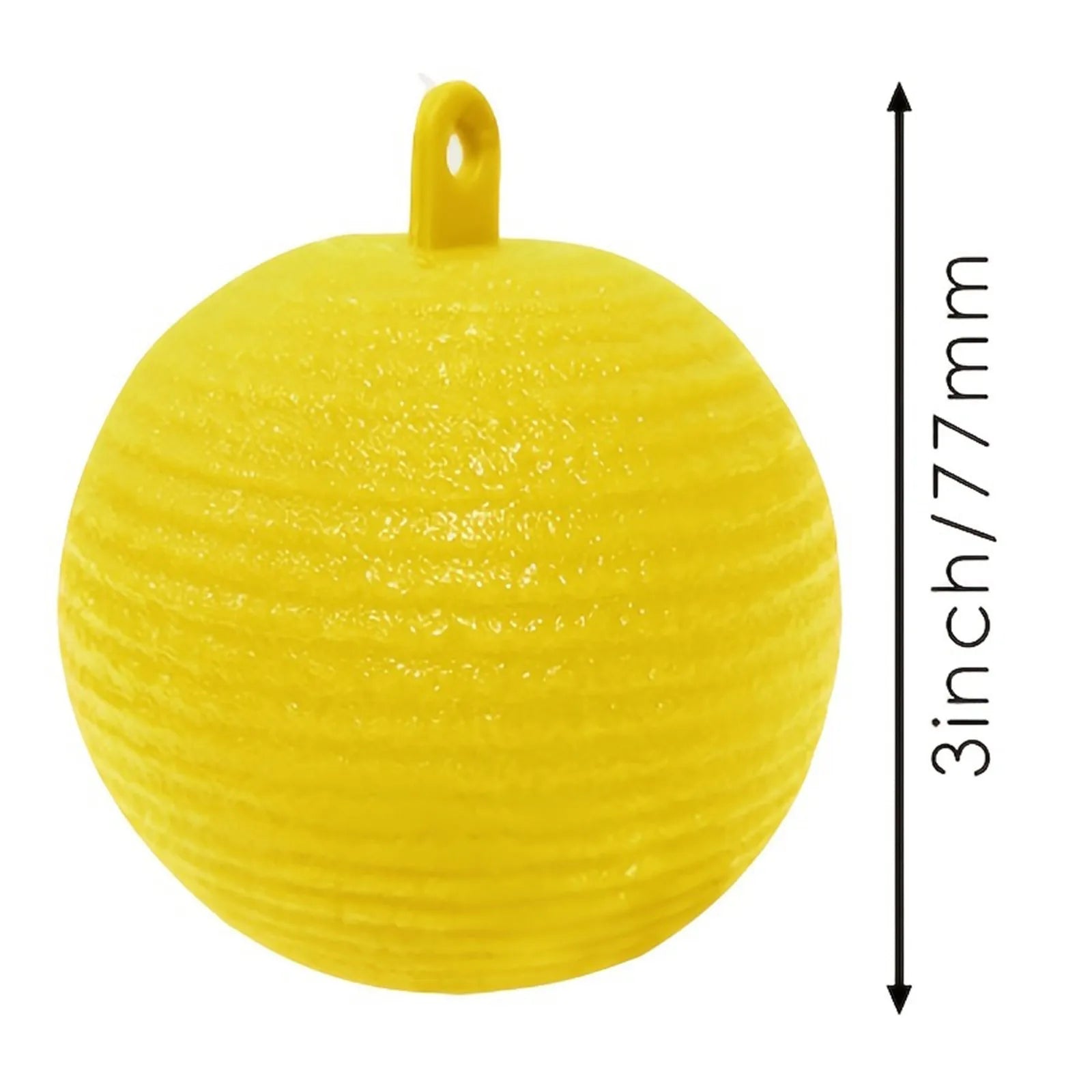 Waterproof Dual Color Fly Catching Ball Visual Attraction Design Durable Adhesive Orb Trap Wandering Winged Pests Practical Farm Oasis Select