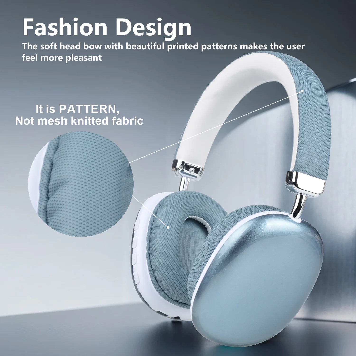 2026 New Over-Ear Bluetooth Headphones Wireless Stereo Surround Gaming Headset With Mic For iPhone Xiaomi Android Smartphones Oasis Select