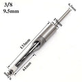 JUSTINLAU HSS Square hole drill Woodworking Drill Tools Auger Mortising Chisel Drill Set DIY Furniture Square Woodworking drill Oasis Select 9.5mm