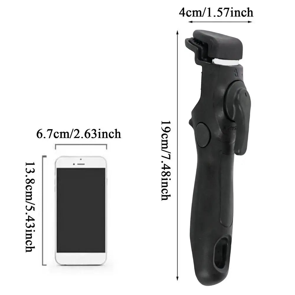 Removable Pan Handle Anti Scalding Cook All Purpose Detachable Handle Anti Scalding Replacement Cookware Handle Kitchen Tool Oasis Select Black