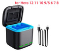 3-Way GoPro Hero 9–13 Fast Charger + Type-C Cable