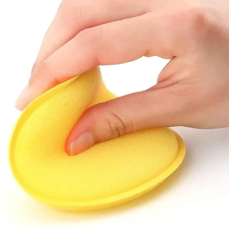 Car Round Waxing Polish Sponges High Density Foam Applicator Pads Curing and Polishing Sponges Car Detailing Tools Car Wash Oasis Select