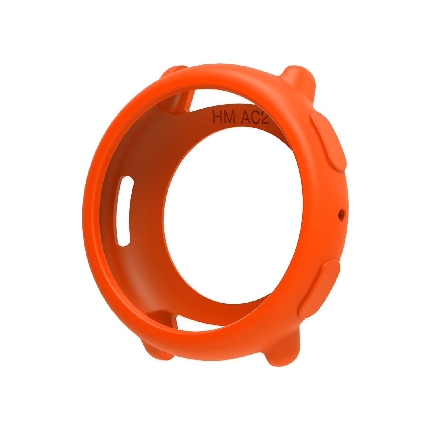 Silicone Case for Amazfit Active 2 – Candy Color Full Cover Smartwatch Case Oasis Select orange