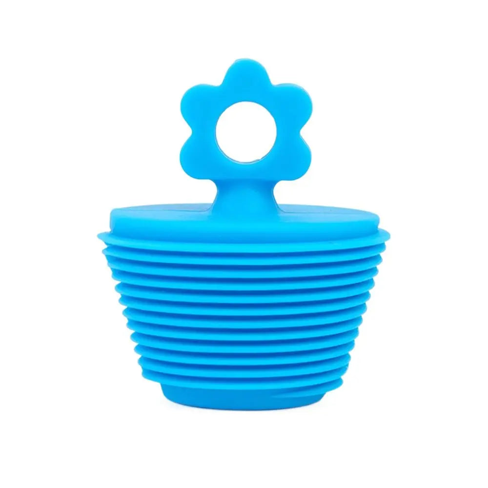 Bathroom Bath Stopper Drain Stopper Overflow Drain Cover Bath Plug Silicone Bathtub Stopper Tub Stopper Drain Plug Universal Oasis Select blue