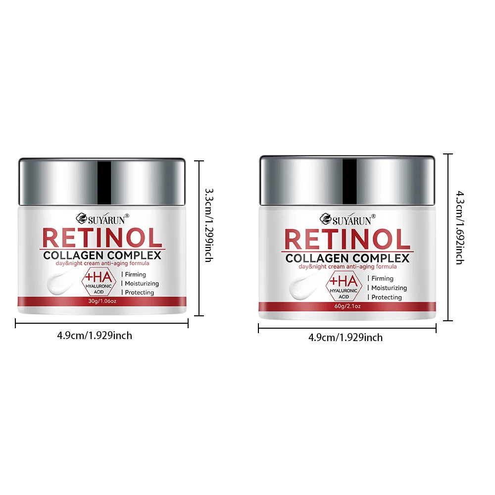 SUYARUN Retinol & Hyaluronic Acid Firming Brightening Face Cream Face Moisturizer Cream Oasis Select