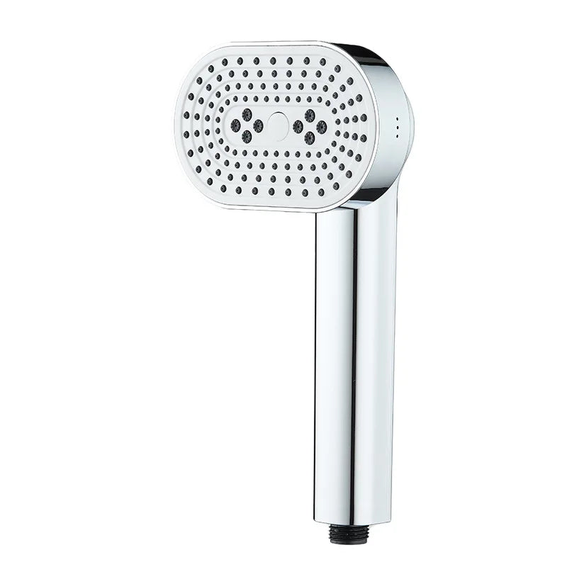 130MM High Pressure 360° Rotation 4 Modes Shower Head with Hose Water Saving One-Key Stop Spray Nozzle Bathroom Accessories Oasis Select Sliver Shower