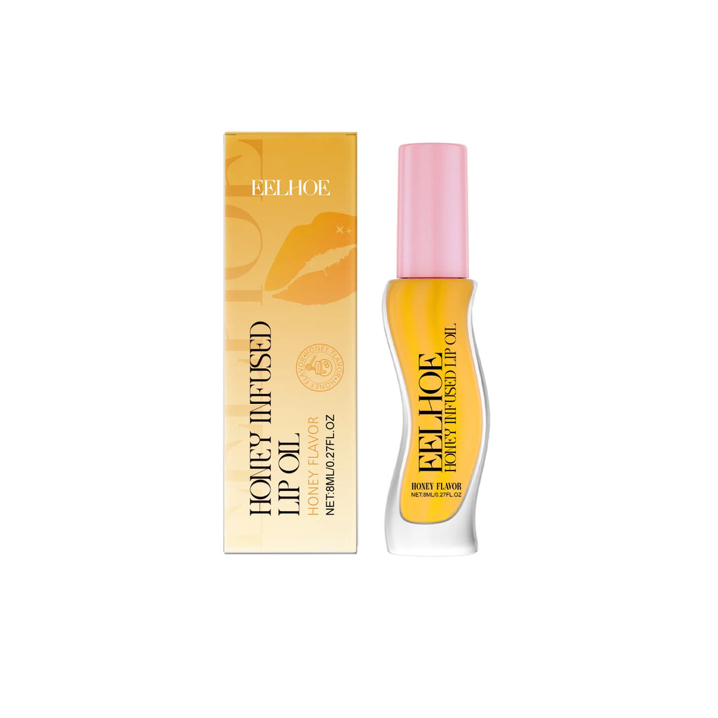 Moisturizing lip balm original lip oil gloss care lip plumping exfoliating pink plumping gloss oil Oasis Select Honey