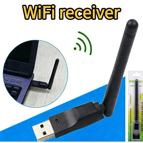 150Mbps Mini USB WiFi Adapter MT7601 Wireless Network Card wifi Receiver Dongle 802.11 b/g/n for Desktop Laptop Windows 2.4G Oasis Select