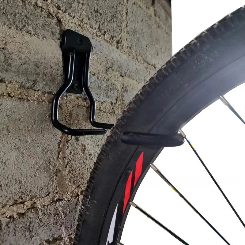 1pc Hooks Metal Sturdy for Wall Mounting Bike Storage Rack Garden Shed Organization Heavy Duty Bracket Available Oasis Select