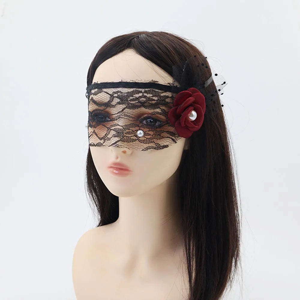 Women's Lace Masquerade Eye Mask – Halloween & Cosplay Party