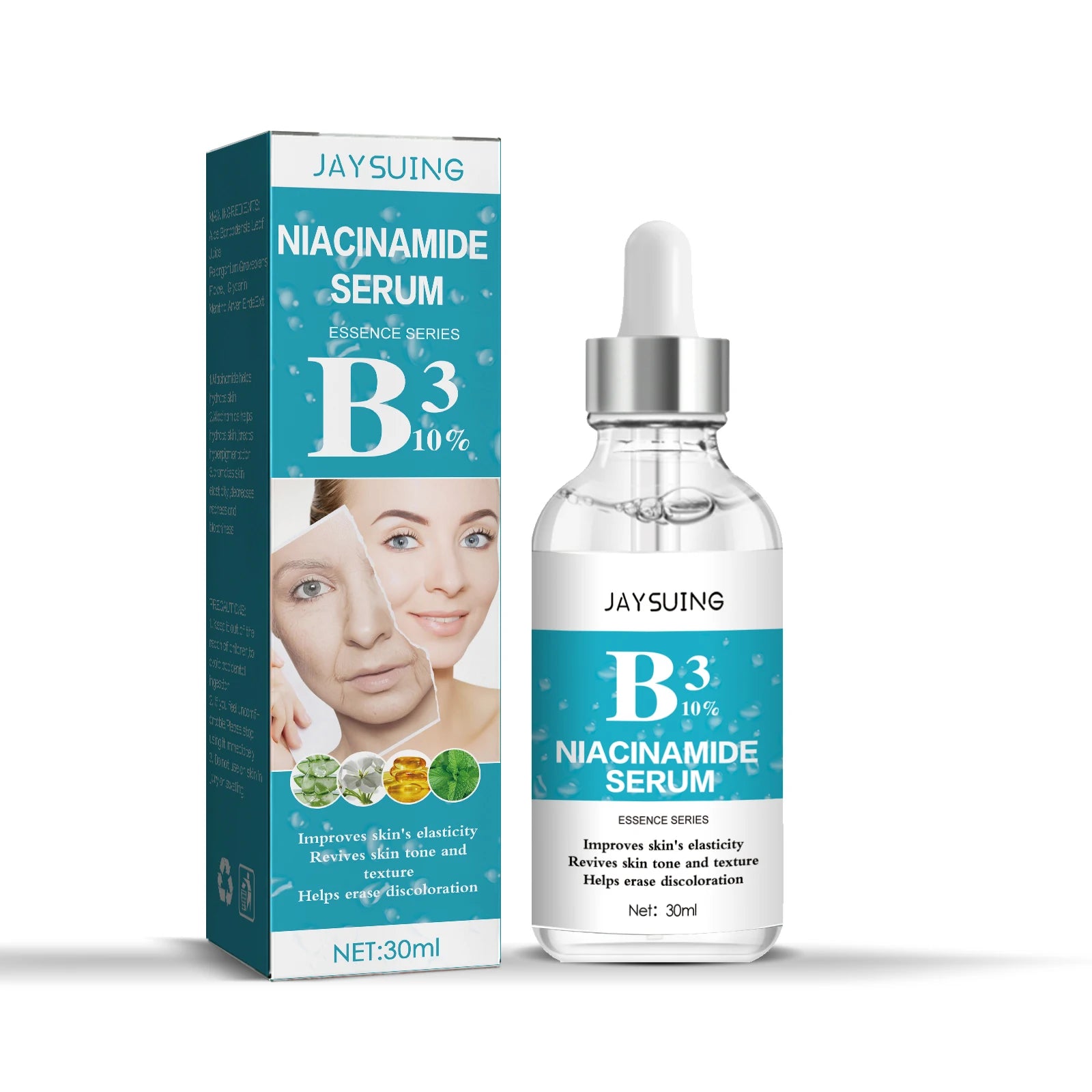 Niacinamide Anti-Wrinkle Face Serum – Firming & Hydrating 30ml Anti-Aging Face Serum Oasis Select 30ml boxed