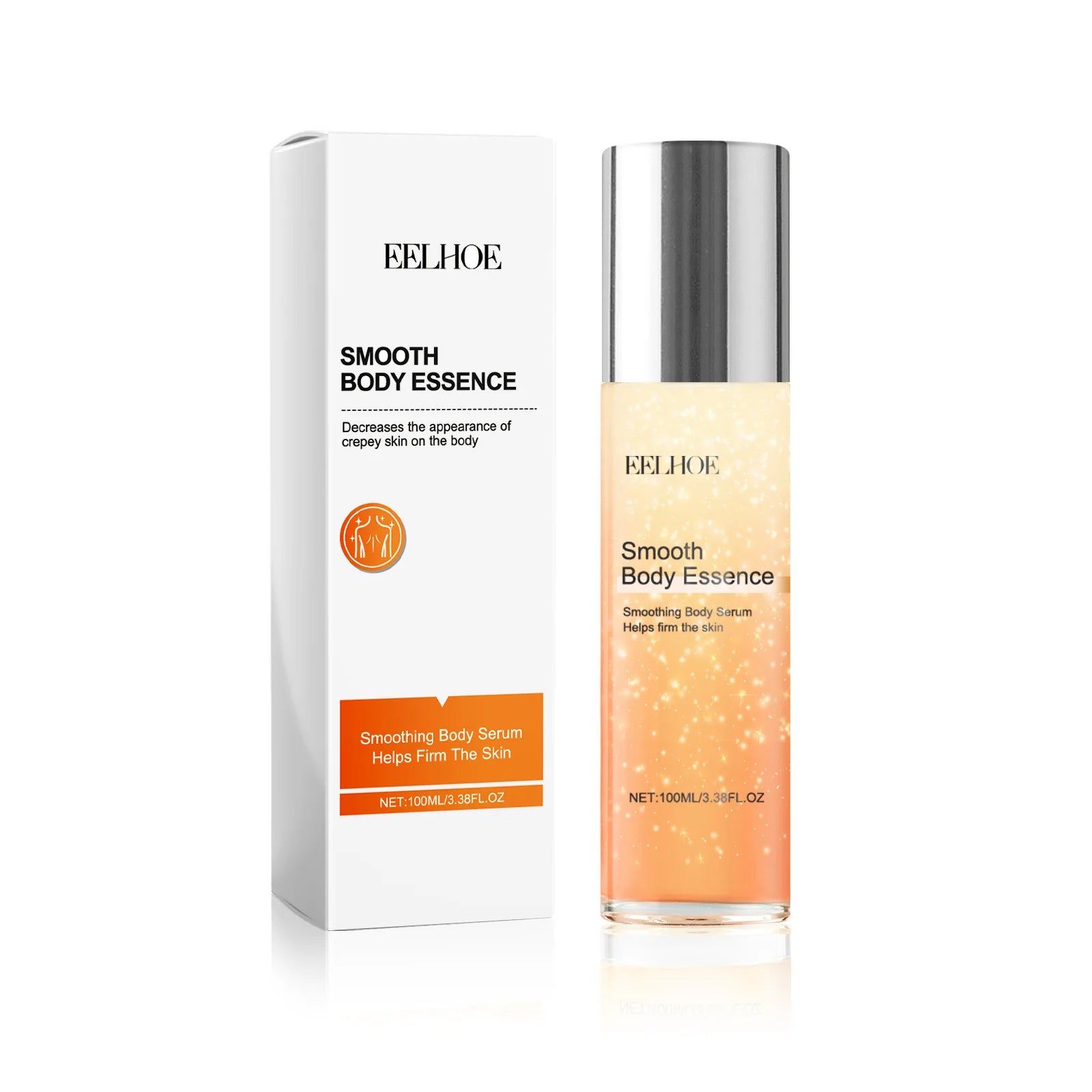 EELHOE Body Firming Serum – Hyaluronic Acid Skin Tightening Body Firming Serum Oasis Select Orange
