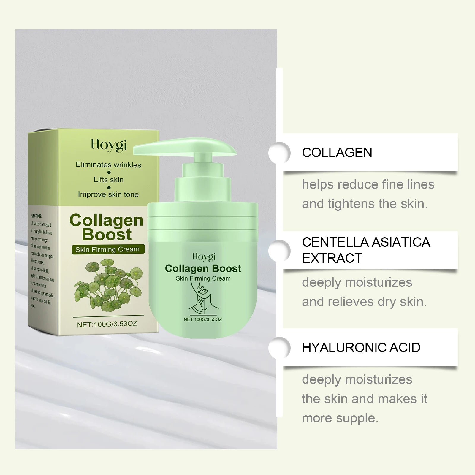Hoygi Collagen Firming Body Cream – Dark Spots & Fine Lines