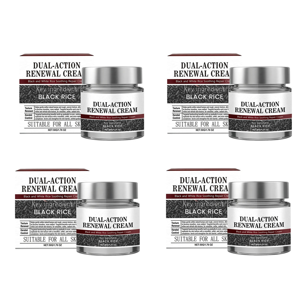 Black Rice Scrub Gel Gentle Exfoliating Brightening Body Moisturizing Cream Relieve Skin Discomfort Dry Skin Repairing Damaged Oasis Select 4pcs X 50g