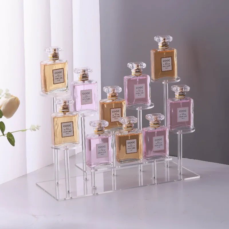Acrylic Multi-Layer Desktop Display Rack – Perfume & Collectibles