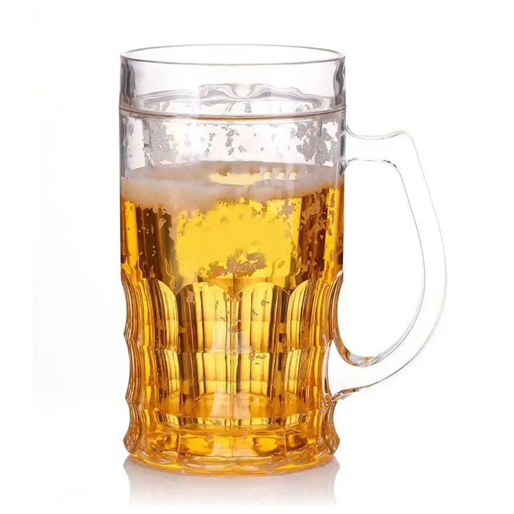 400ml Double-Wall Trick Beer Mug – Novelty Transparent Cup Novelty Beer Mug Oasis Select A