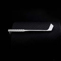 Silver Metal Tie Clip for Men – Key & Glasses Shape Novelty Pin