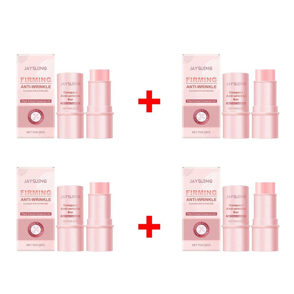 Firming Face Cream Bar Anti-Wrinkle Moisturizng Repair Essential Oil Fade Fine Lines Brightening Smooth Portable Skin Care Stick Oasis Select 4 X 7g boxed
