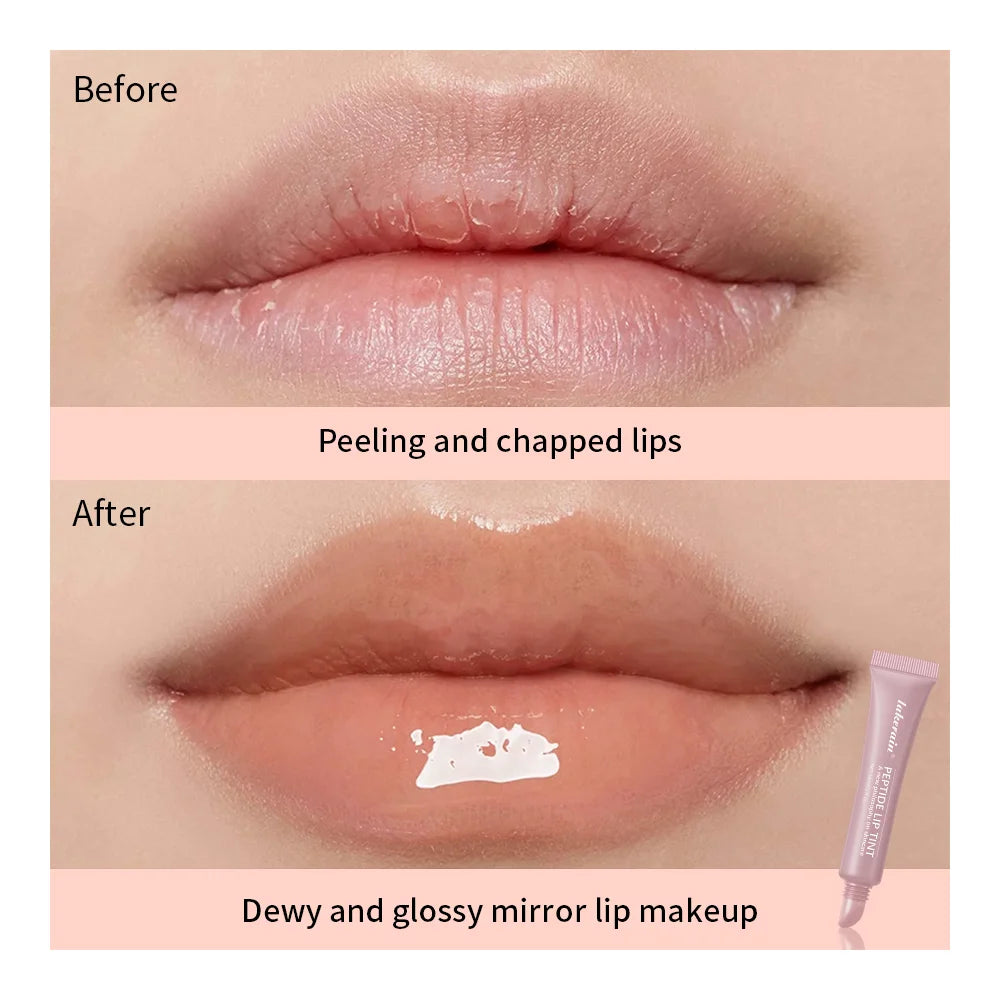 4 Colors Lip Glosses Plump Moisturizing Lip Glaze Essence Gel Oil Long Lasting Nourishing Lipstick Care Products for Women Girls Oasis Select