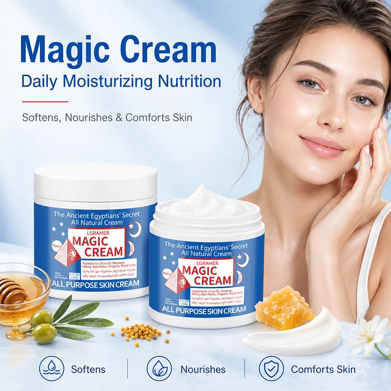 LGRAMER Hydrating Face & Neck Cream – Moisturize & Brighten Skin
