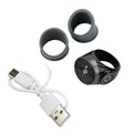 Smart Rechargeable Digital Counter Electronic Type-c Finger Counter Button 18/20/22mm Finger Ring Prayer Time Oasis Select Touch