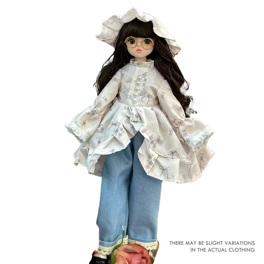 30cm 1/6 BJD Doll Clothes Changing Princess Skirt Set BJD Baby Dress Change Set Lady Princess Doll Accessories (without Doll) Oasis Select 03