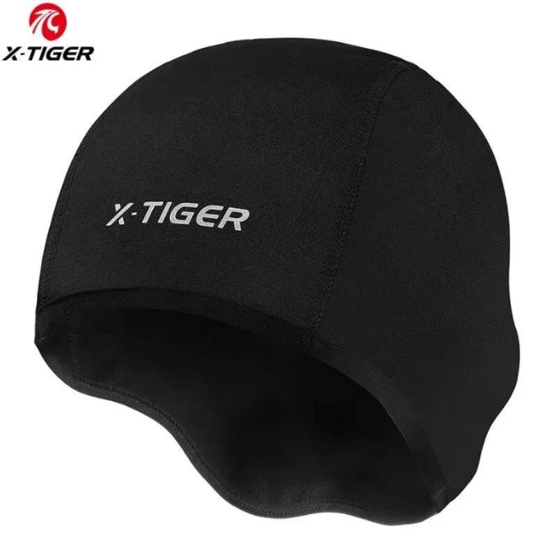 X-TIGER Man Cycling Cap Winter Fleece Windproof MTB Bicycle Balaclava Hats Warm Motorcycle Bike Cycling Hat Snow Headwear Oasis Select XM-ZPTG-LF7556