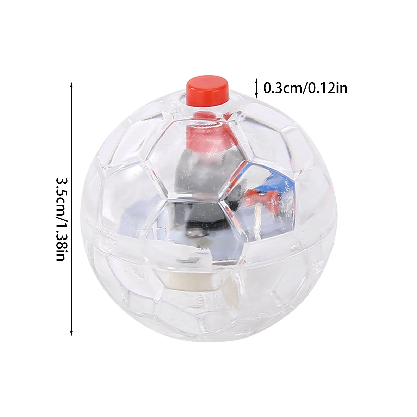 3Pcs Cat Motion Light Up Interactive Flash Ball Ghost Small Battery Powered Paranormal Equipment Portable LED Gift Pet Toys Oasis Select